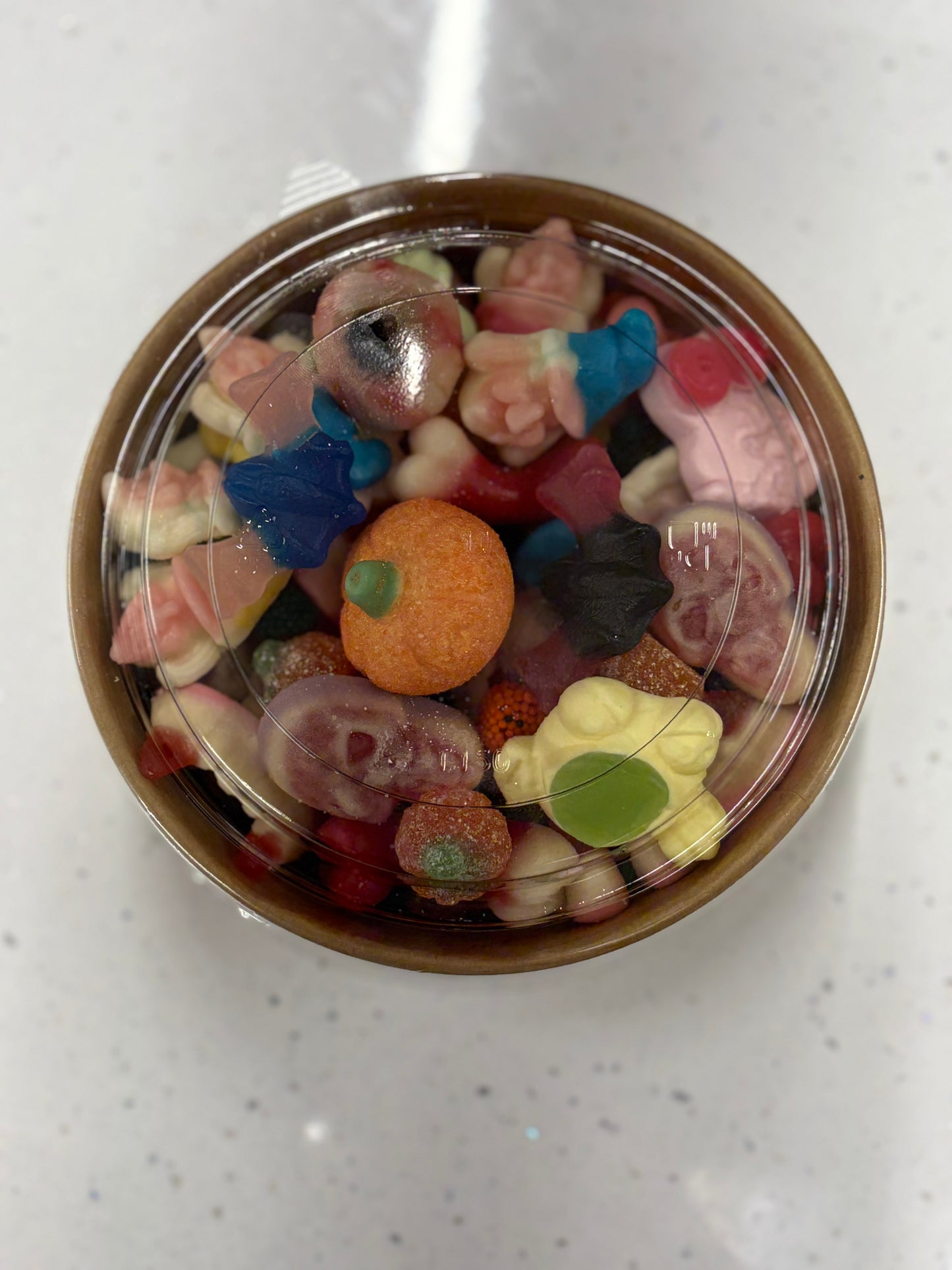 Halloween Candy Salad Bowl