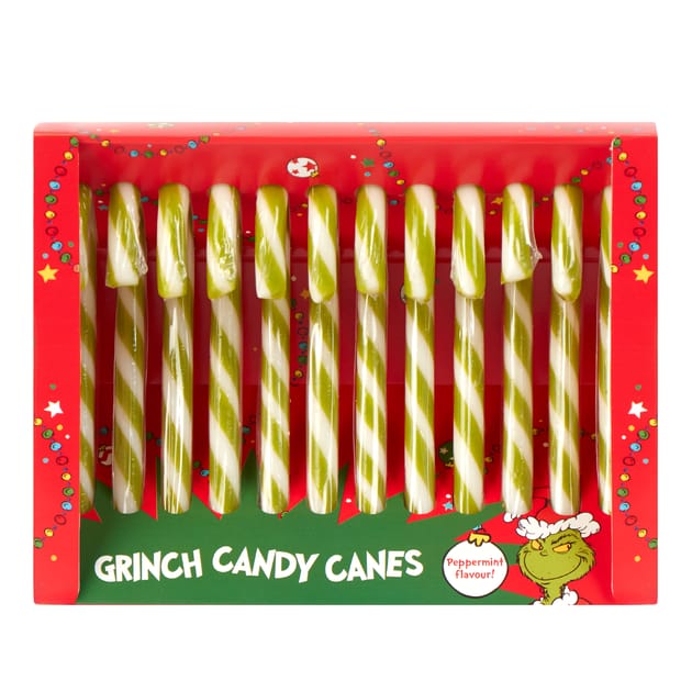 Grinch Peppermint Candy Cane | 12 Pack