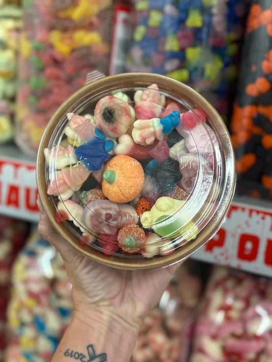 Halloween Candy Salad Bowl