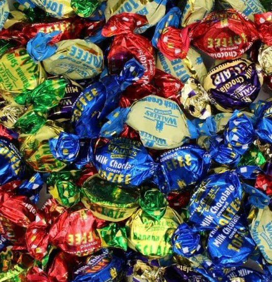 Walkers Assorted Toffee & Chocolate Eclairs